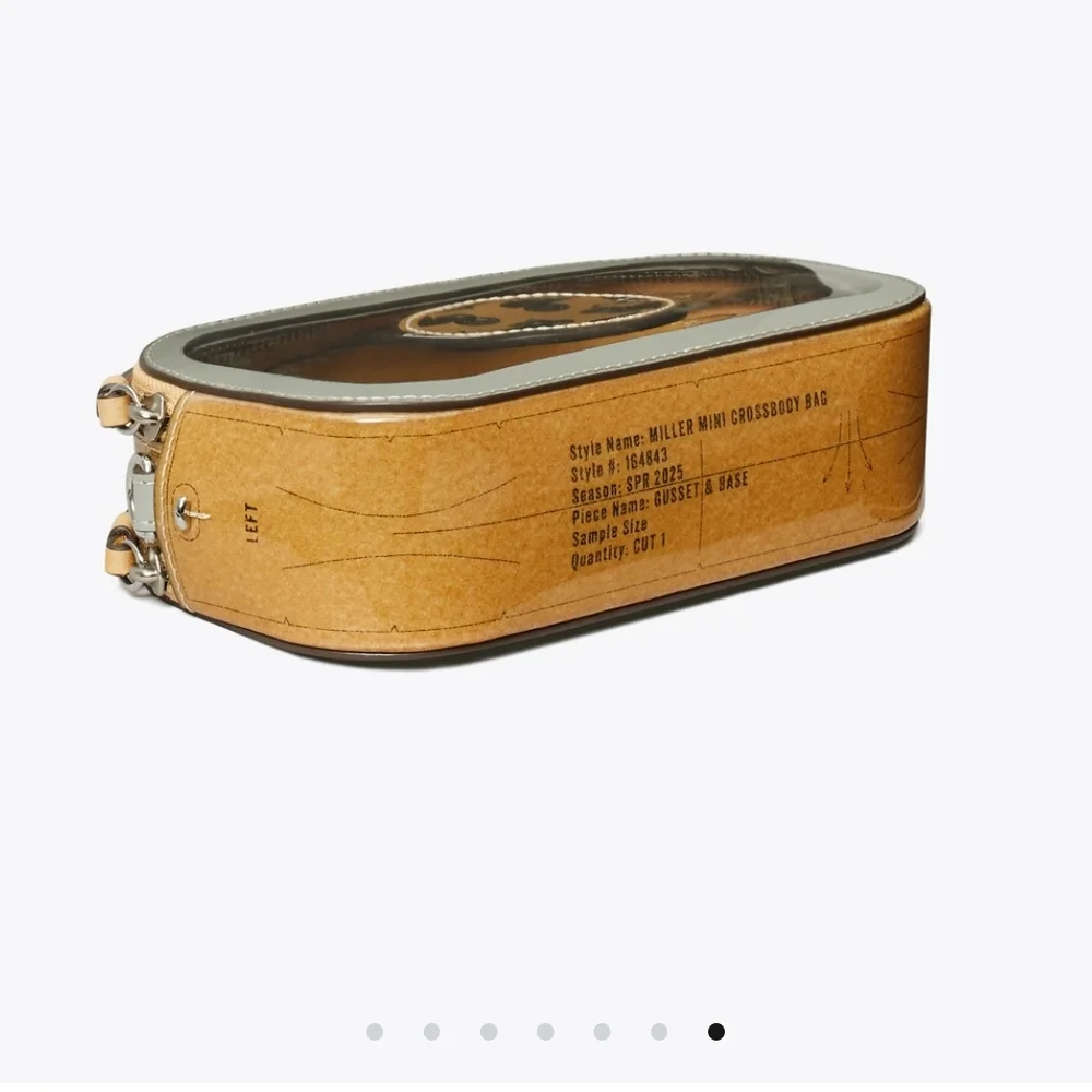 Tory Burch Mini Miller Crossbody Bag - Clear - Picture 4 of 10